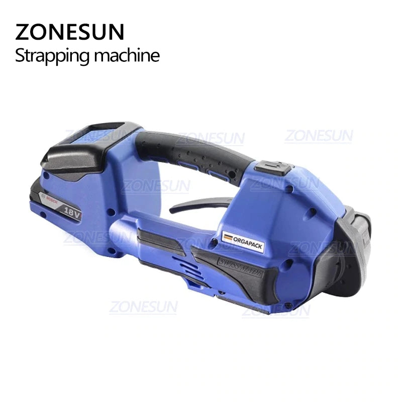 ZONESUN ORT130 9-13mm Battery Powered Plastic Strapping Machine