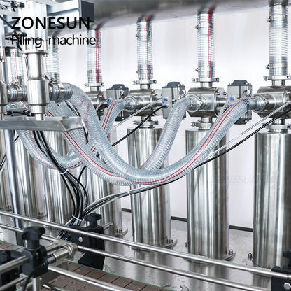 Zonesun ZS-YT8T-8G 8 Nozzles Automatic Paste Filling Machine