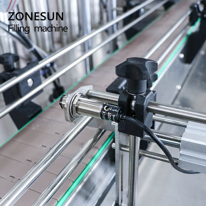 ZONESUN Máquina automática de enchimento de pasta com 8 bicos