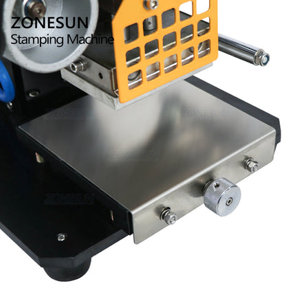 Máquina automática de estampado neumático de alta velocidad ZONESUN ZY-819K 