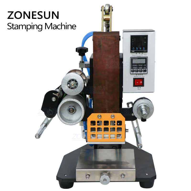 ZONESUN ZY-819K Máquina automática de estampagem pneumática de alta velocidade 