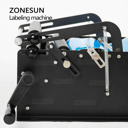 ZONESUN ZS-50W Manual Round Bottle Labeling Machine