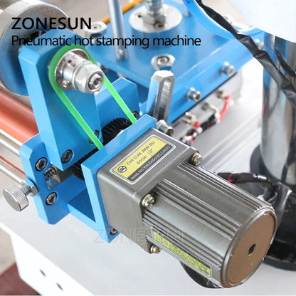 Máquina de estampado neumática automática ZONESUN ZS-819H-2 115 * 120 mm