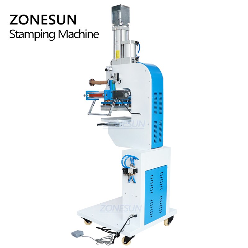 Máquina neumática de estampado de cajas de plástico ZONESUN ZY-819SK