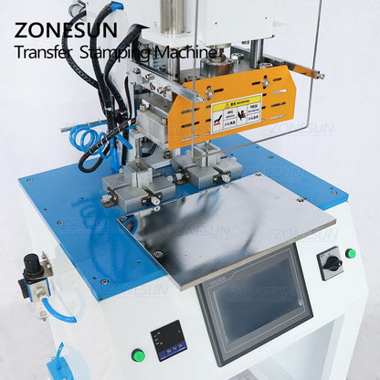 ZONESUN ZY-HTP-C 70*70mm Máquina automática de estampagem pneumática