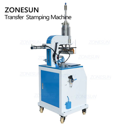 ZONESUN ZY-HTP-C 70*70mm Máquina automática de estampado neumático