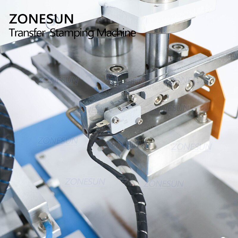 ZONESUN ZY-HTP-C 70*70mm Máquina automática de estampagem pneumática