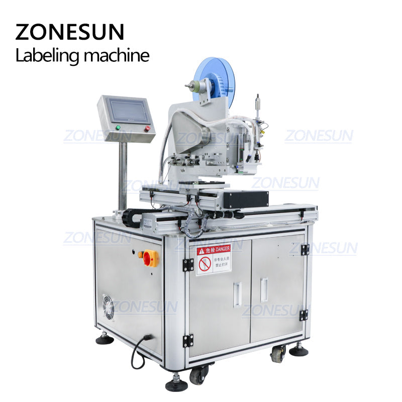 ZONESUN ZS-TB452Z Semi Automatic Circuit Board Flat Labeling Machine