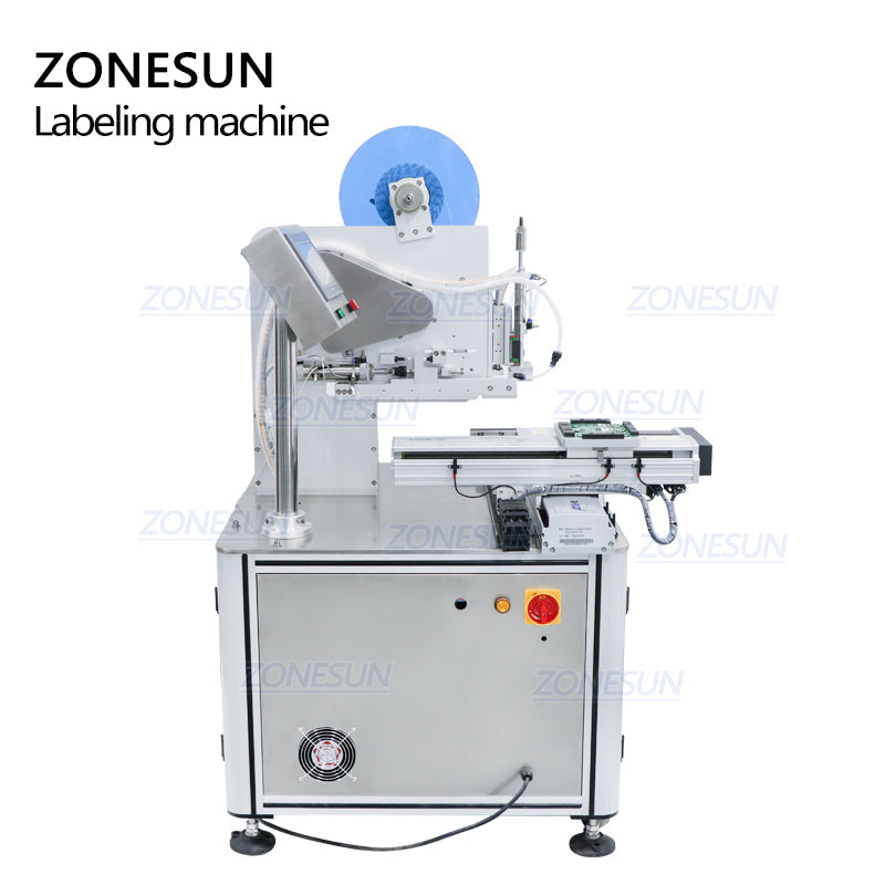 ZONESUN ZS-TB452Z Semi Automatic Circuit Board Flat Labeling Machine