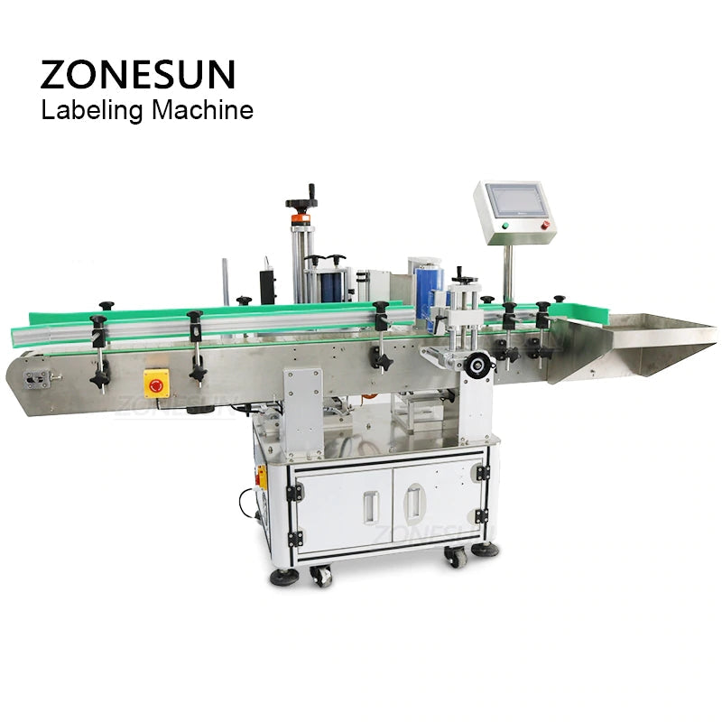 ZONESUN ZS-TB822 Round Bottle Labeling Machine With Date Coder