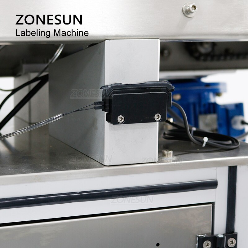 ZONESUN ZS-TB831 Máquina automática de rotulagem de superfícies planas para etiquetas transparentes normais