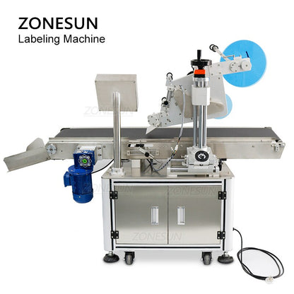 ZONESUN ZS-TB831 Automatic Flat Surface Labeling Machine  For Normal Transparent Label