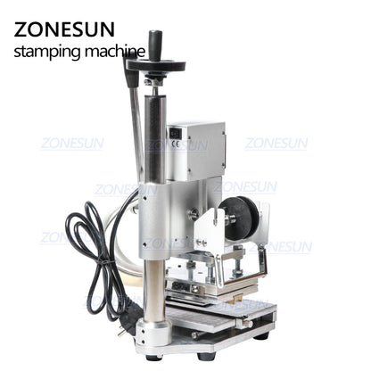 ZONESUN ZS-110 10x13cm Máquina de estampagem a quente de bancada deslizável