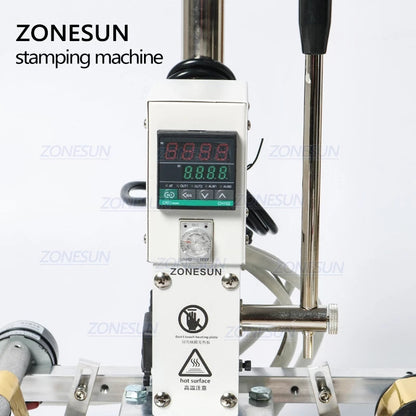 Máquina de estampado en caliente de metal manual ZONESUN ZS-90A