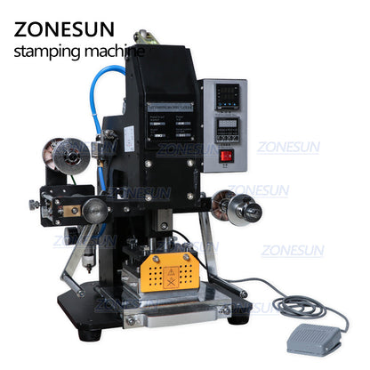 ZONESUN ZY-819K2  Semi-Automatic Pneumatic Hot Foil Stamping Machine