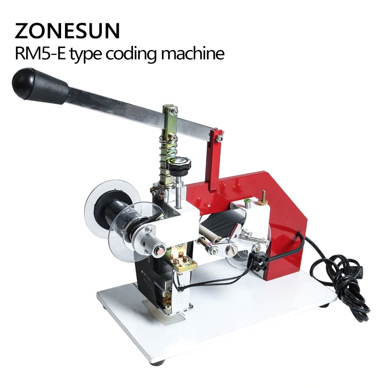 Máquina de impresión en caliente de cinta de color ZONESUN ZY-RM5-E