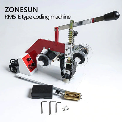 Máquina de impresión en caliente de cinta de color ZONESUN ZY-RM5-E