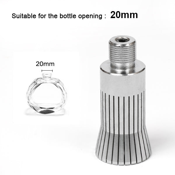 Cabeça de tampa personalizada ZONESUN 13/15/18/20 mm para máquina de tampar perfume