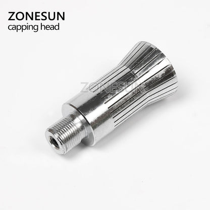 Cabeça de tampa personalizada ZONESUN 13/15/18/20 mm para máquina de tampar perfume