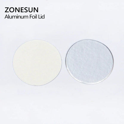 ZONESUN para sellado por inducción tapa de papel de aluminio de tamaño personalizado