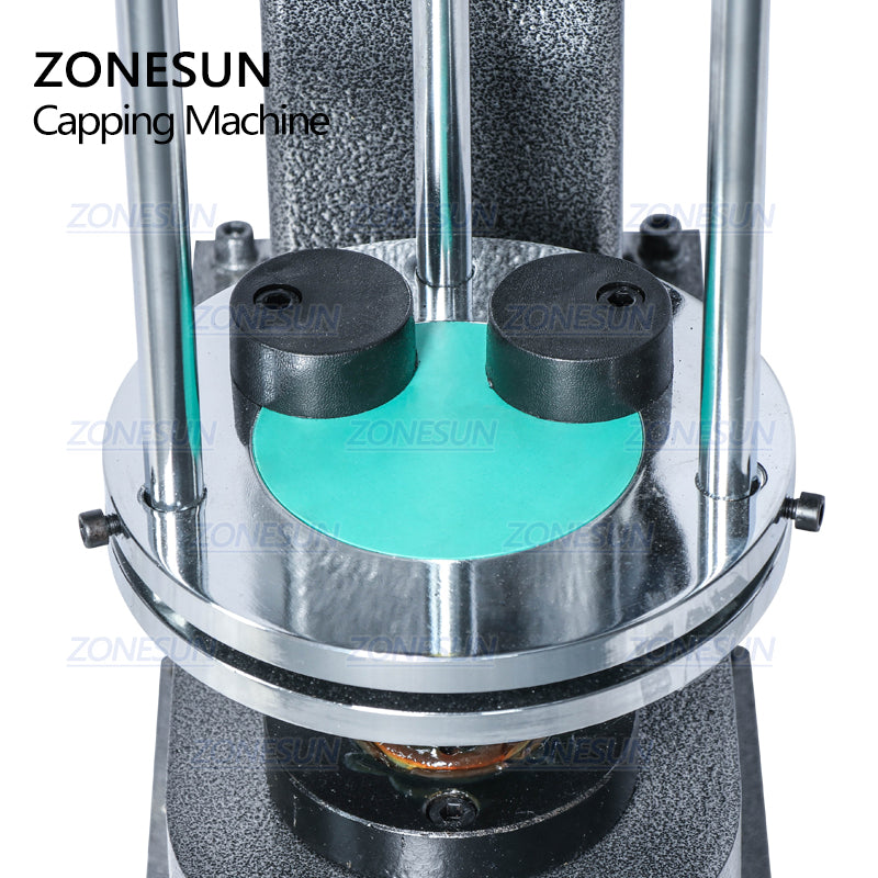 ZONESUN ZS-XG50D Máquina tapadora de tapas a prueba de hurto de 20-40 mm