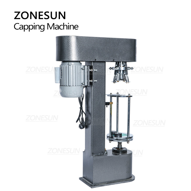 ZONESUN ZS-XG50D Máquina tapadora de tapas a prueba de hurto de 20-40 mm