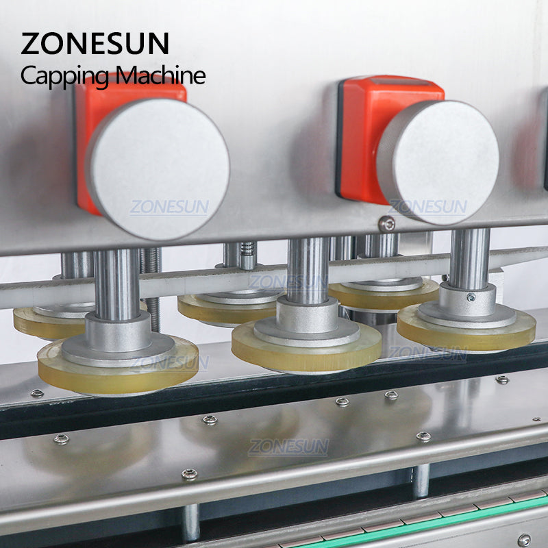 ZONESUN ZS-XG440B 20-100mm Fliptop Spray Twist Off Máquina de tampar pneumática