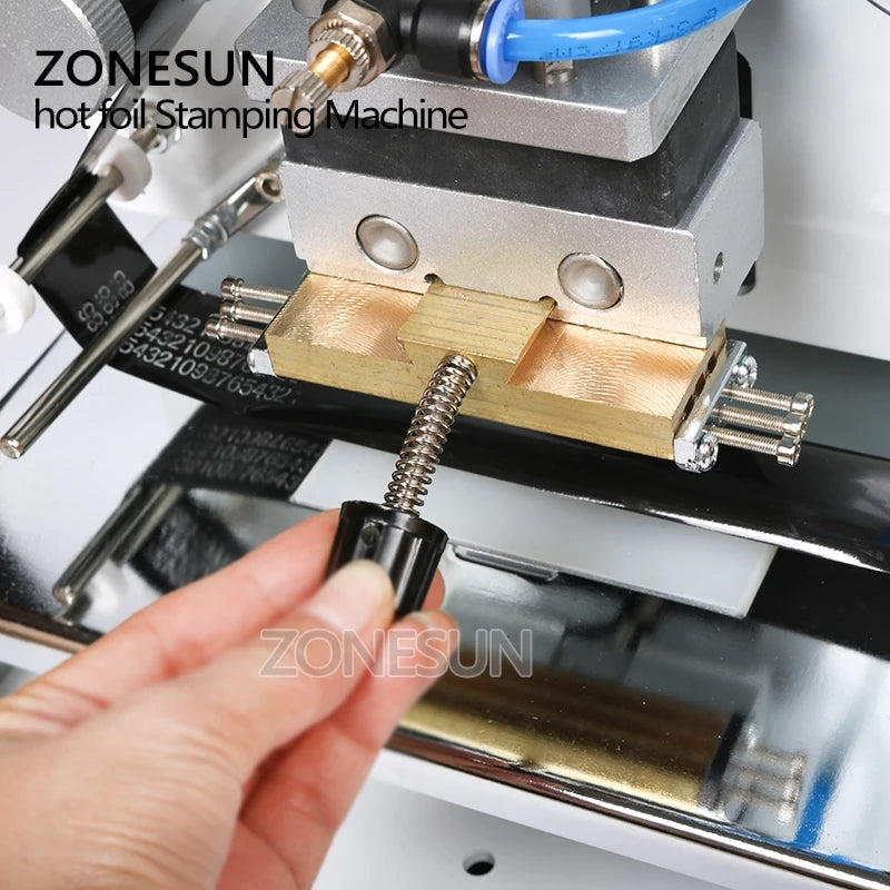 Máquina automática de estampagem pneumática ZONESUN ZY-RM3