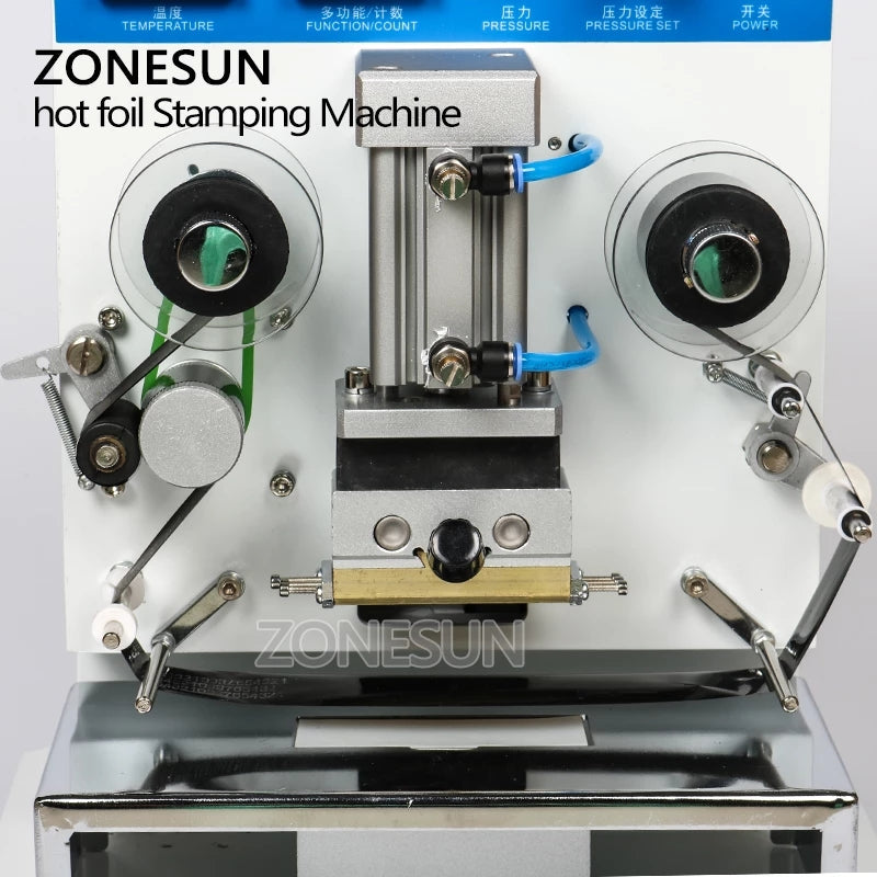 Máquina automática de estampagem pneumática ZONESUN ZY-RM3