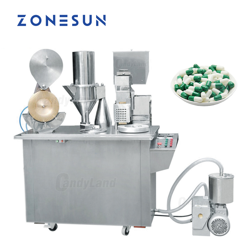 ZONESUN ZS-DTC Semi Automatic Capsule Powder Filling Machine