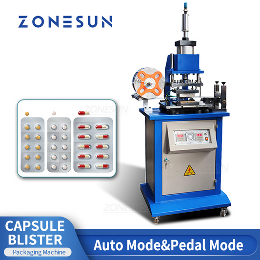 ZONESUN ZS-CP210 Semi-automatic Capsule Blister Sealing Packing Machinery