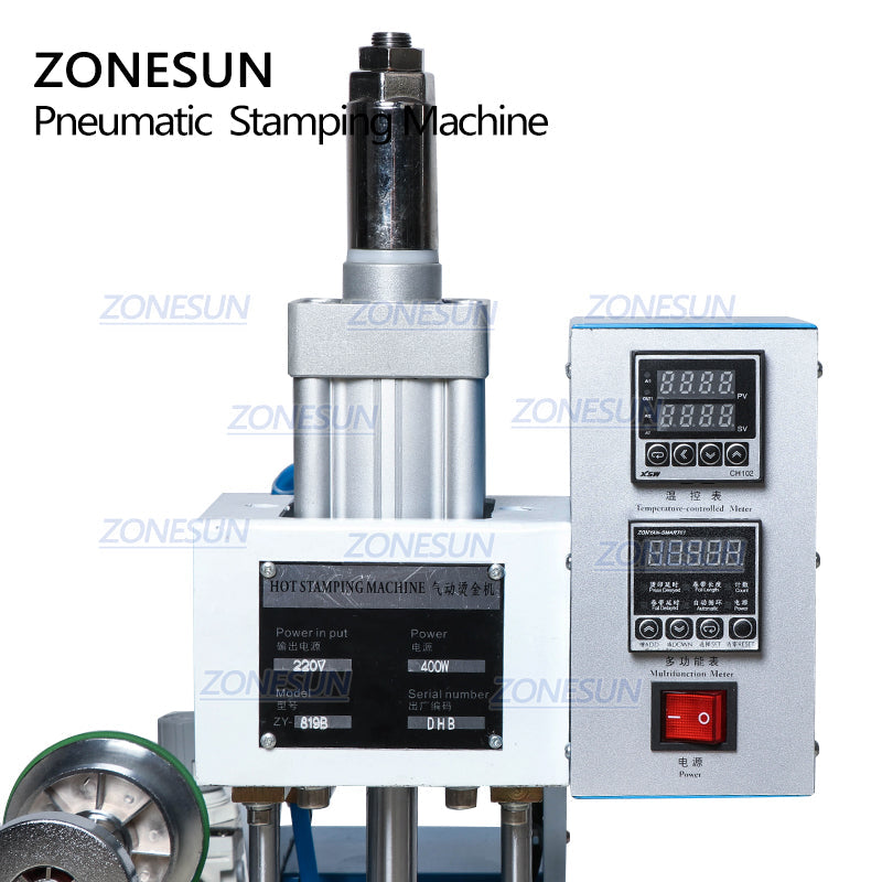 Máquina de estampagem pneumática ZONESUN ZS-819B