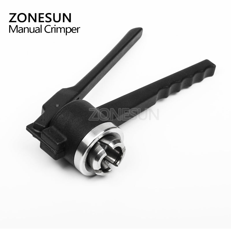 ZONESUN ZS-PVC2 13/15/20mm Máquina manual de tampar frascos de penicilina