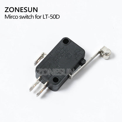 ZONESUN Mirco Switch con correa de mango para máquina de etiquetado LT50 LT50T LT50D LT50DT